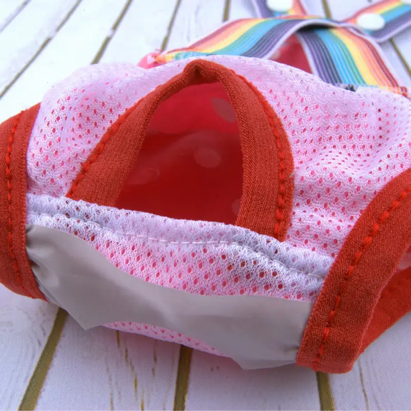 Труси гігієнічні для собак на підтяжках XL Рожевий (1807918780) - фото 3