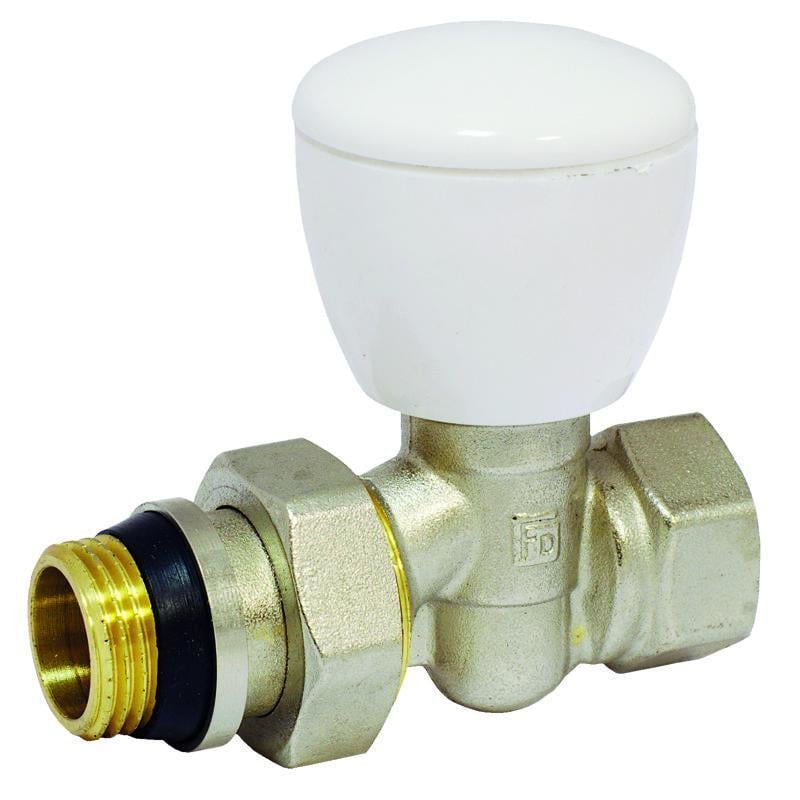 Кран прямой для радиатора FADO Srl ручной Кран прямой верхний 3/4" (RN13)