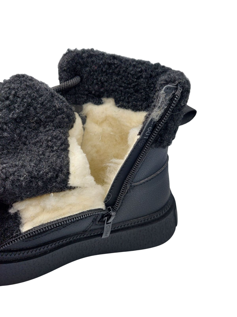 Ботинки зимние для девочек Clibee HC601160/36 р. 36 Черный - фото 2 Ботинки зимние для девочек Clibee HC601160/36 р. 36 Черный - фото 2