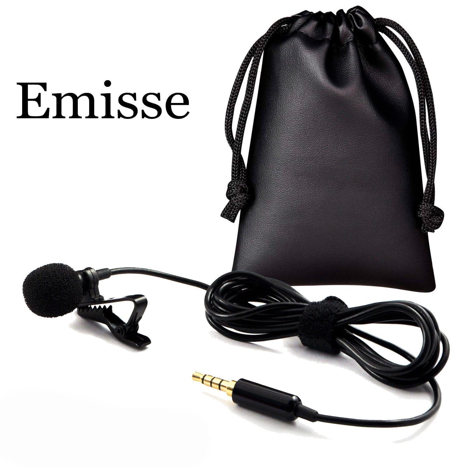 Микрофон петличный EMISSE для смартфона камеры и ПК mini-jack 3,5 мм - фото 2