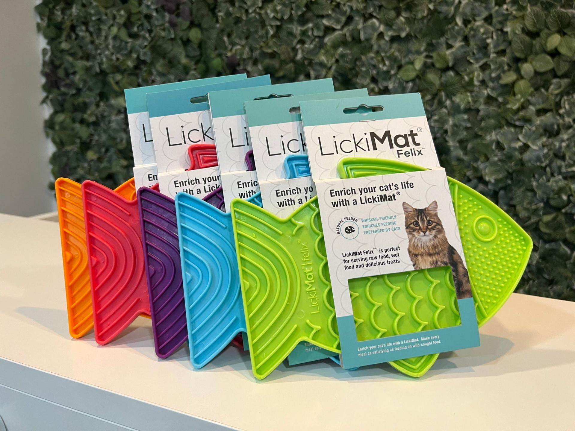 Килимок-антистрес лизальний для кішок LickiMat Felix Yellow - фото 4