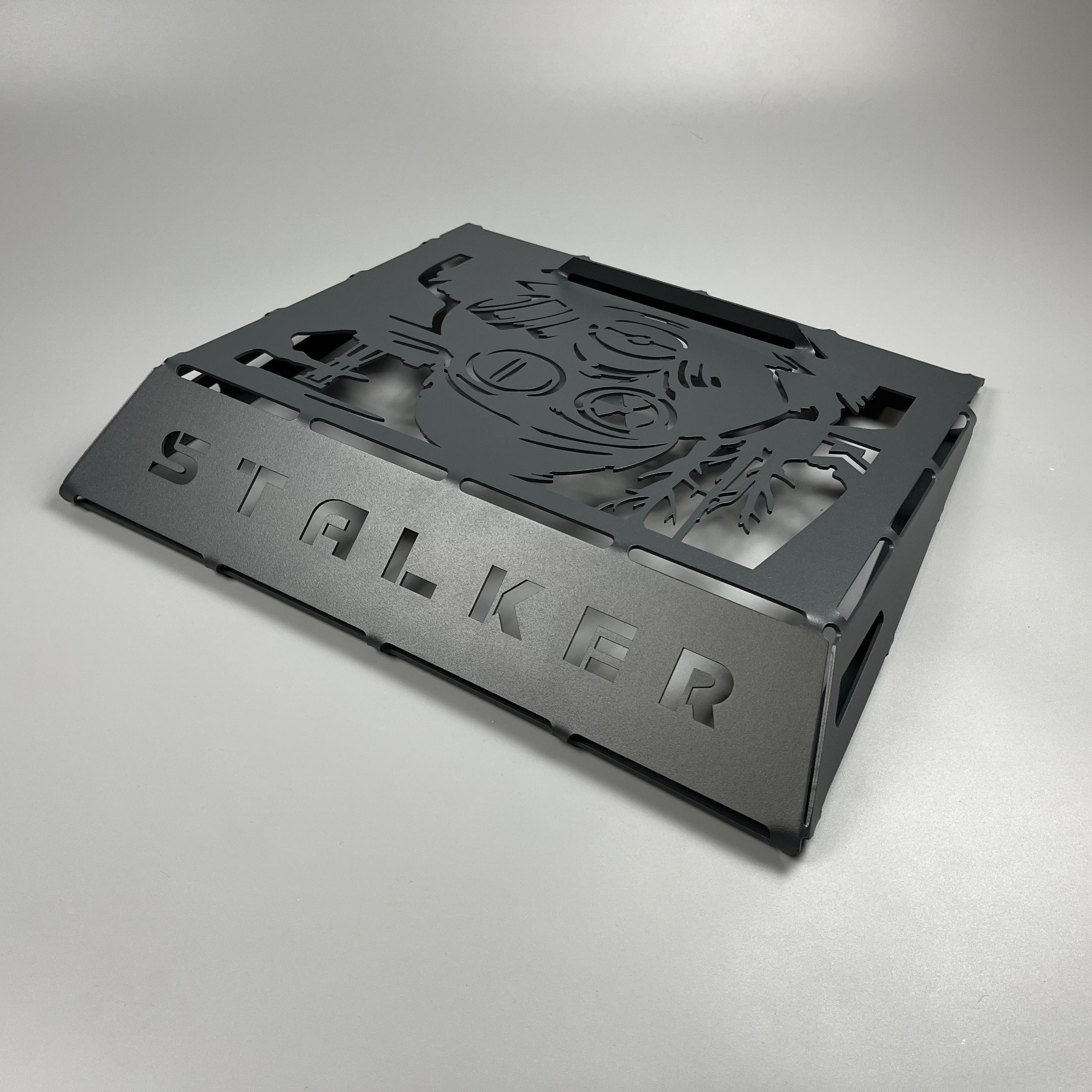 Підставка для ноутбука металева Stalker Metallaba 7016 Сірий (26004)