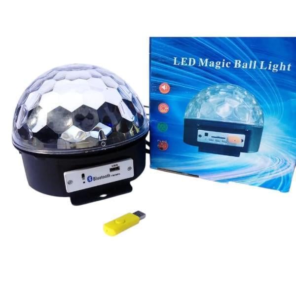 Портативная колонка-диско-шар LED Magic Ball Light MP3 (S01892)
