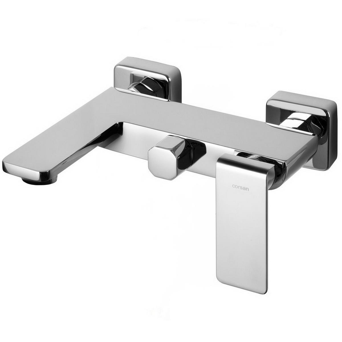 Змішувач для ванної Corsan TRINO CMZ055CH reac-10000000064 одноважільний Хром (158736)