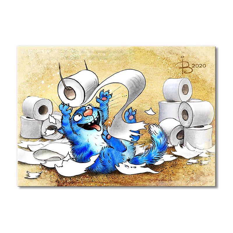 Картина Туалетная бумага 1 модуль 40х60 см
