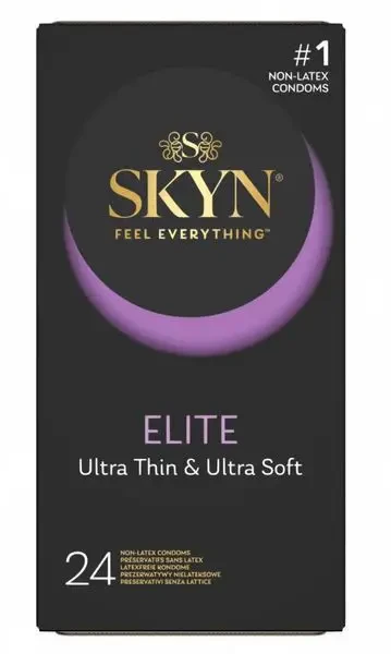 Презервативи SKYN Elite ультратонкі безлатексні 24 шт.