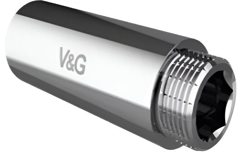 Удлинитель V&G VALOGIN 1/2" 25 мм Хром (SQ-1040336)