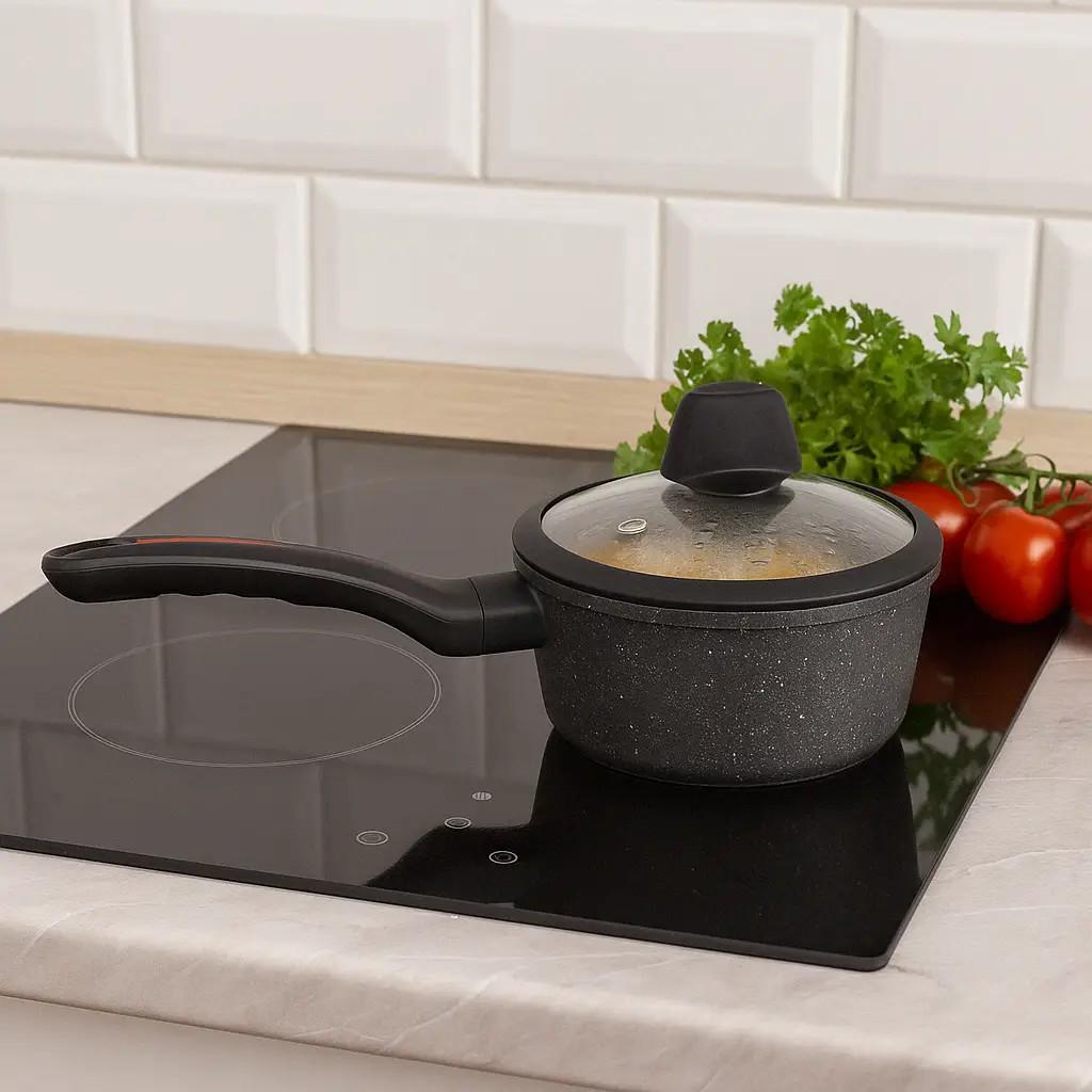 Набір посуду Edenberg EB-12916 з антипригарним мармуровим покриттям та турбо індукційним дном 8 пр. (27777840) - фото 3