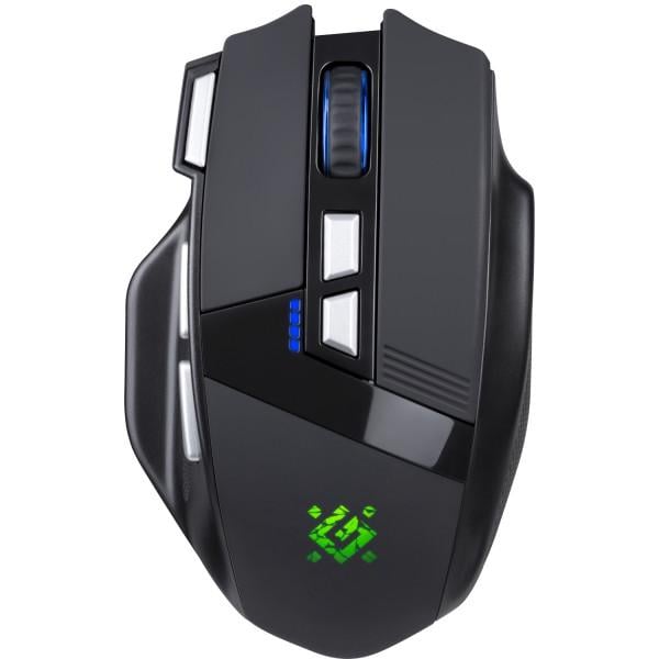 Компьютерная мышка беспроводная Defender Knight GM-885 3200 DPI 400 мАч RGB Black (642714)