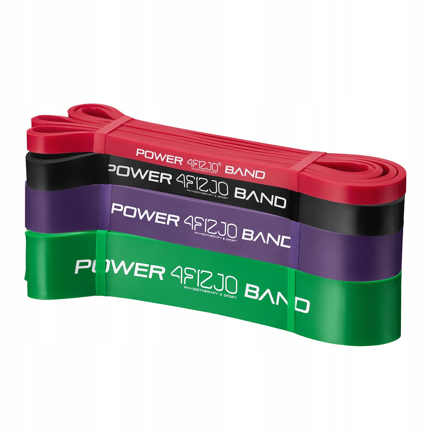 Эспандер-петля 4fizjo Power Band 4 шт 6-36 кг 4FJ0063