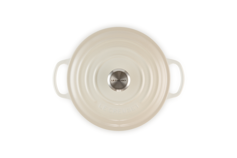 Каструля Le Creuset Signature 2,4 л з кришкою Бежевий (21177207164430) - фото 4