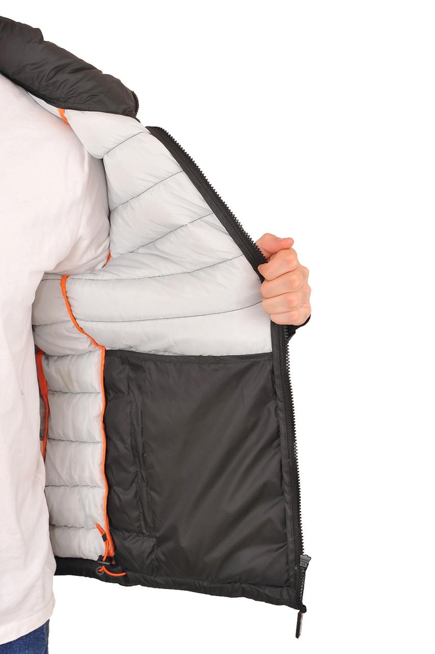 Куртка чоловіча єврозима Zero Frozen 23-ZF70009 Темно-сірий (23-ZF70009_36_50) - фото 5