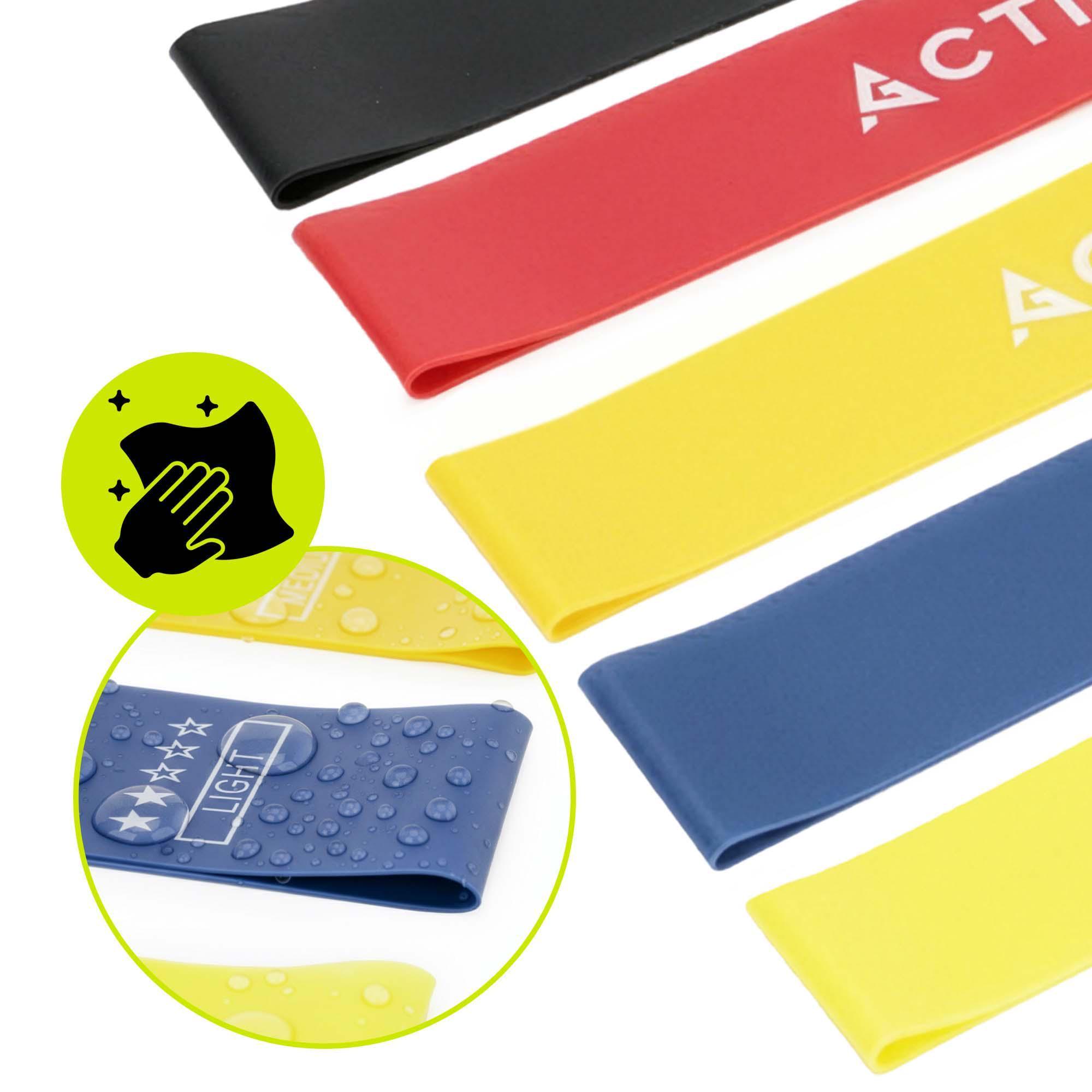 Резинки для фітнесу Actiget Mini Power Band ACT0104 5 шт. 1-20 кг - фото 5 Резинки для фітнесу Actiget Mini Power Band ACT0104 5 шт. 1-20 кг - фото 5