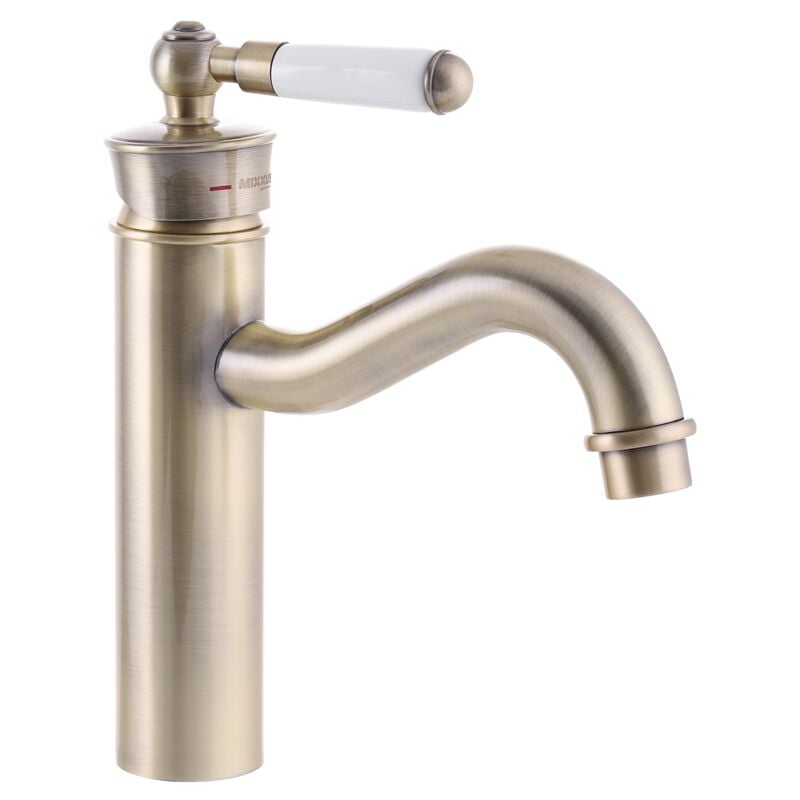 Смеситель для умывальника MIXXUS Premium Vintage 001-B Бронзовый (MI2859)