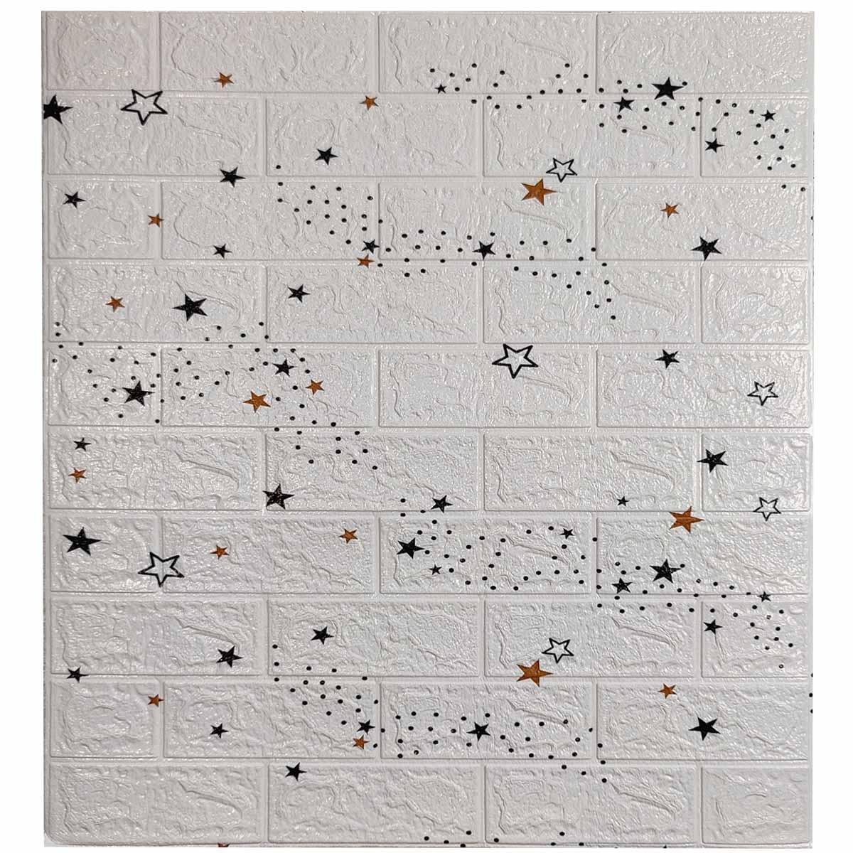 3D-панель cамоклеющаяся 700x770x3 мм Звезды (811) 3D-панель cамоклеющаяся 700x770x3 мм Звезды (811)
