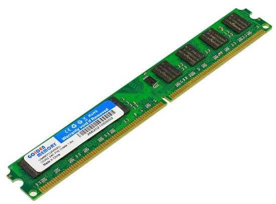 Оперативна пам'ять Golden Memory DDR2 2GB 667MHz, PC2-5300 (GM667D2N5/2G)