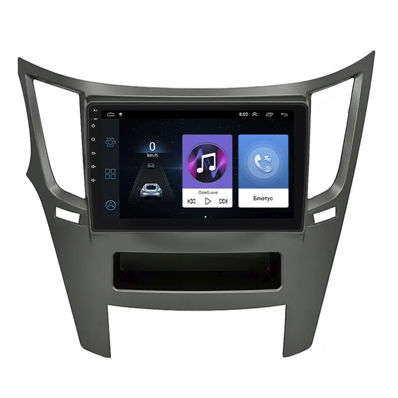 Штатная магнитола Lesko для Subaru Legacy V 2009-2012 экран 9" 1/16Gb Wi-Fi GPS Base Субару