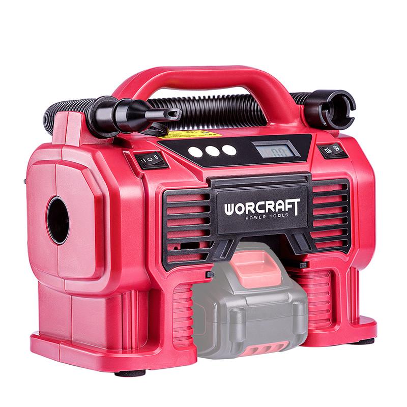 Компресор автомобільний акумуляторний Worcraft CAC-S20LiA без акумулятора і зарядного (13112)