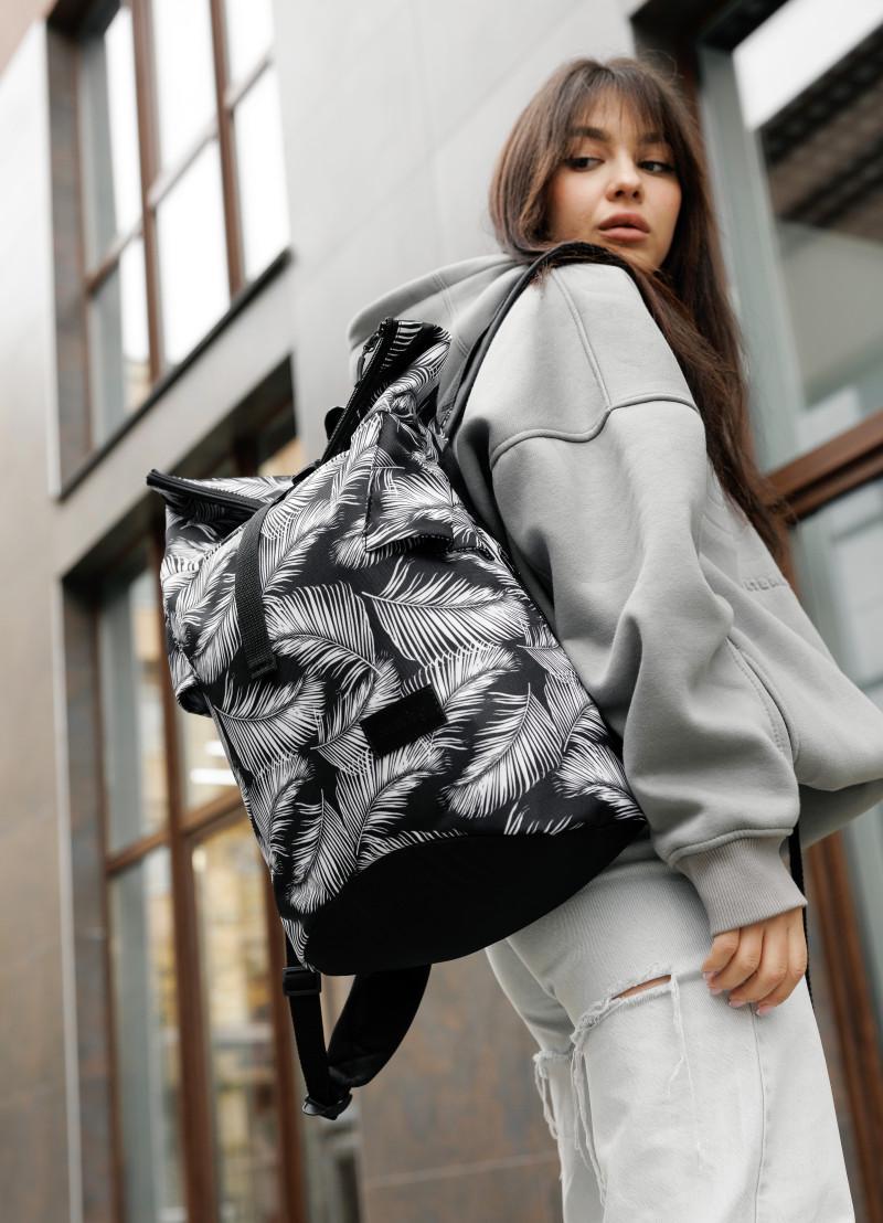 Рюкзак женский Sambag RollTop Double Palm 41х27х18 см (24330720) - фото 6 Рюкзак женский Sambag RollTop Double Palm 41х27х18 см (24330720) - фото 6