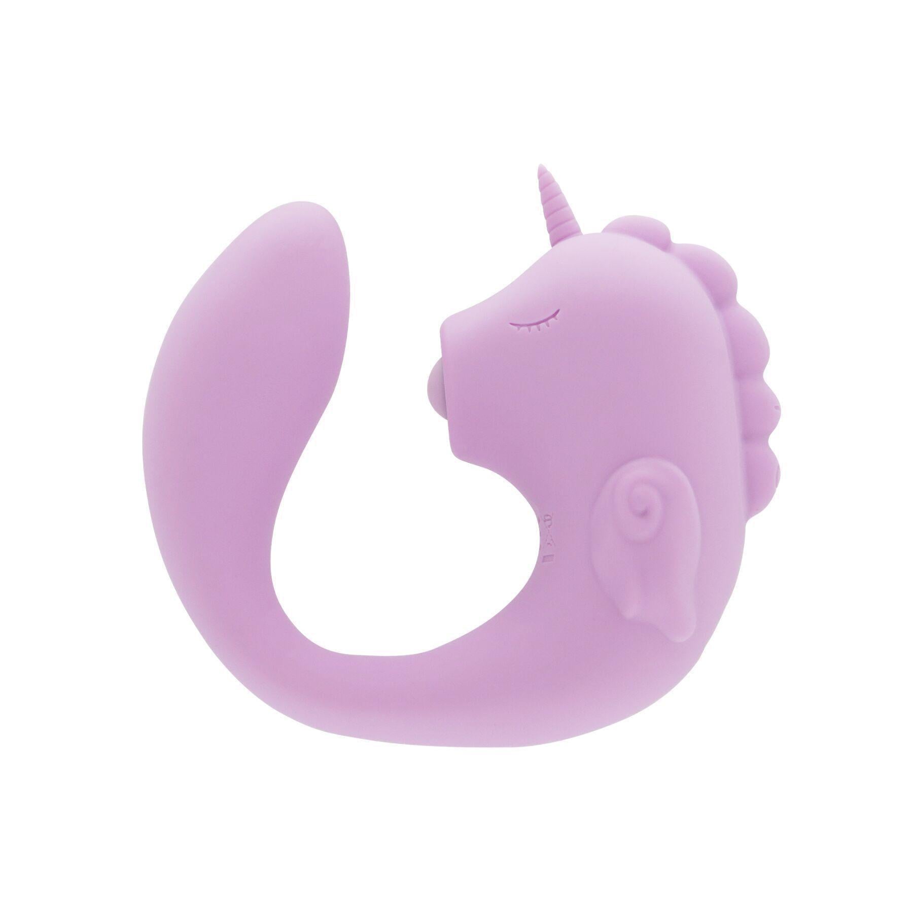 Вибратор Единорожка Unihorn C Horse Marina Lilac влагалищно-клиторальная стимуляция (SX2863)
