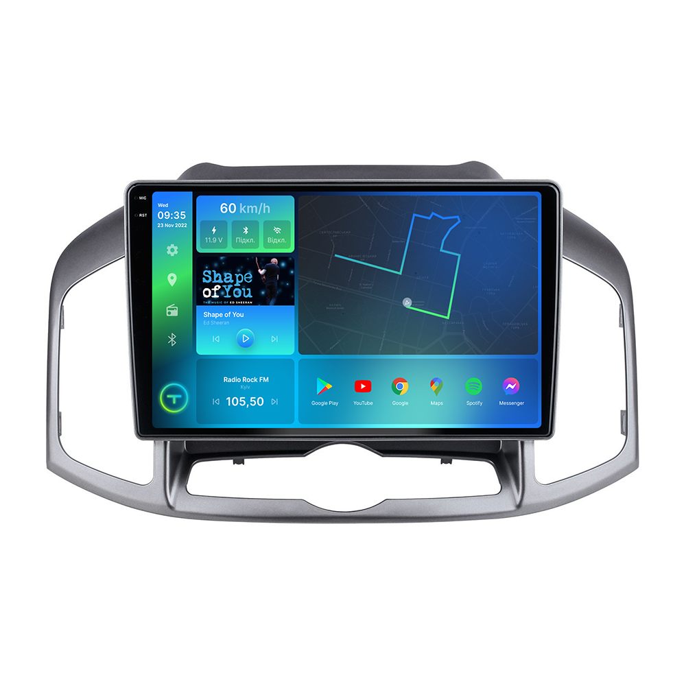 Магнитола штатная Torssen 2K DTS Chevrolet Captiva 16+ F10432 4G Carplay DSP (202308088)