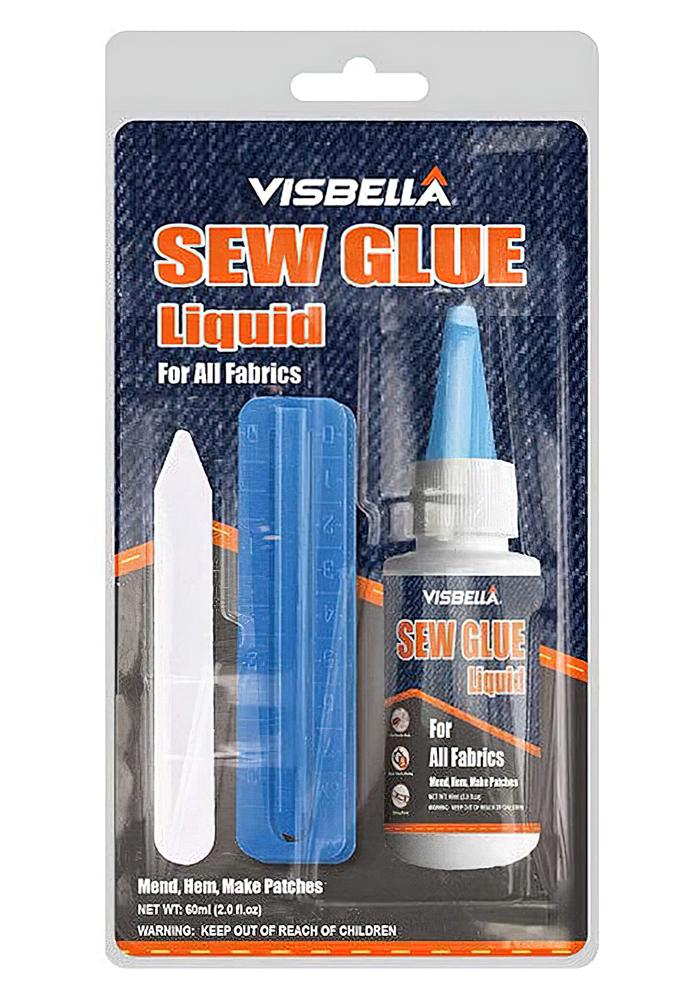 Клей для одежды Visbella Sew Glue Liquid 60 мл Белый (1008721-Other)