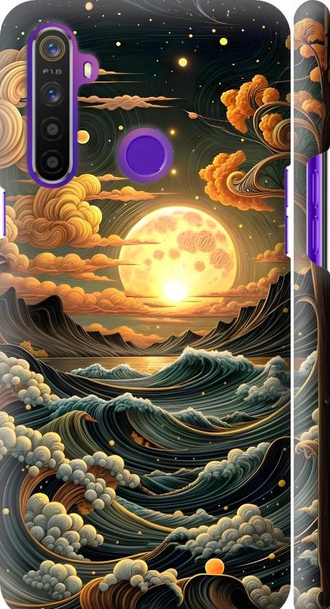 Чехол на Realme 6i Арт волны (6332m-2059-42517)