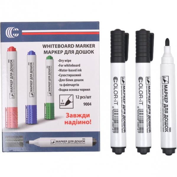 Маркер толстый с круглым стержнем для досок COLOR-IT Черный (PR-216-A-1) Маркер толстый с круглым стержнем для досок COLOR-IT Черный (PR-216-A-1)