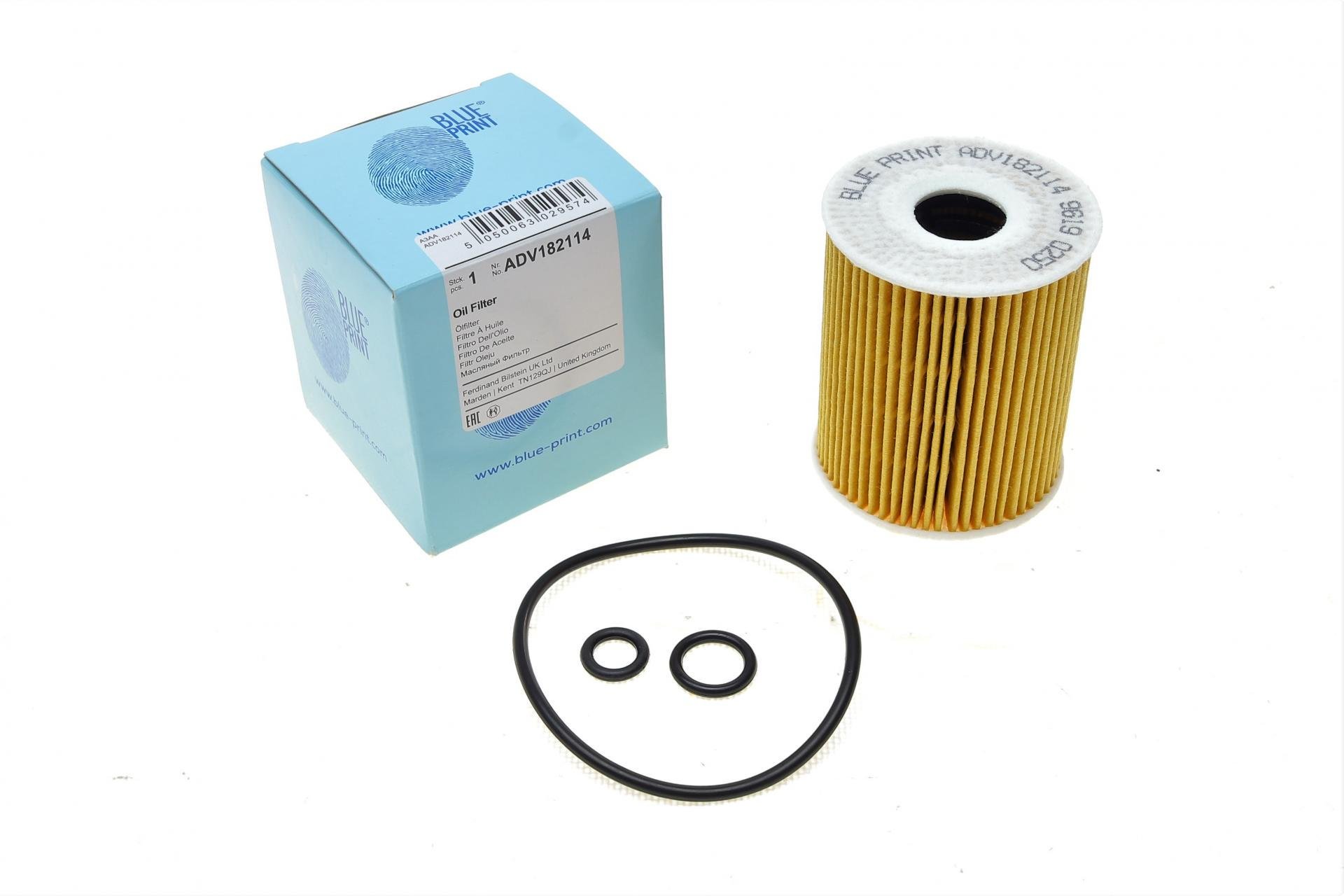 Фильтр масляный BLUE PRINT для VW Polo 1,2TDI 09-/Seat Ibiza 1,2TDI 08-15/Skoda Fabia/Roomster 1,2TDI 06-14 (ADV182114)