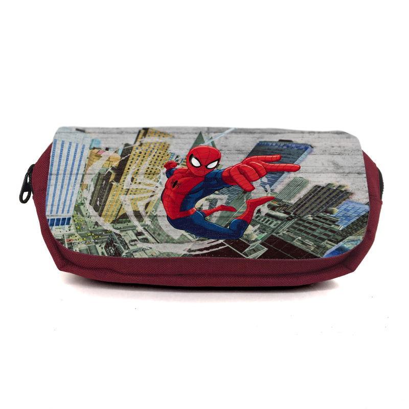 Пенал школьный Паук Spiderman-042 Бордовый (1560354597) Пенал школьный Паук Spiderman-042 Бордовый (1560354597)
