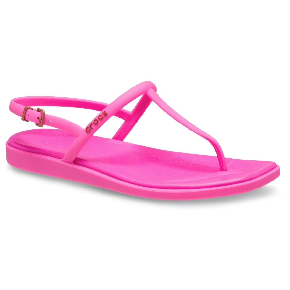 Сандалии Crocs Miami Thong р. 39-40 Pink Crush (22818064) - фото 3