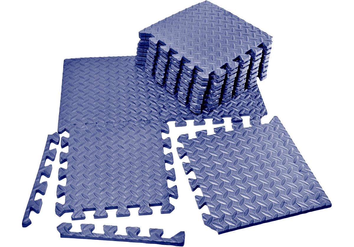 Мат-пазл EasyFit SwallowTail EVA 120х60х1 см Синий (EF-1950-30-BE)