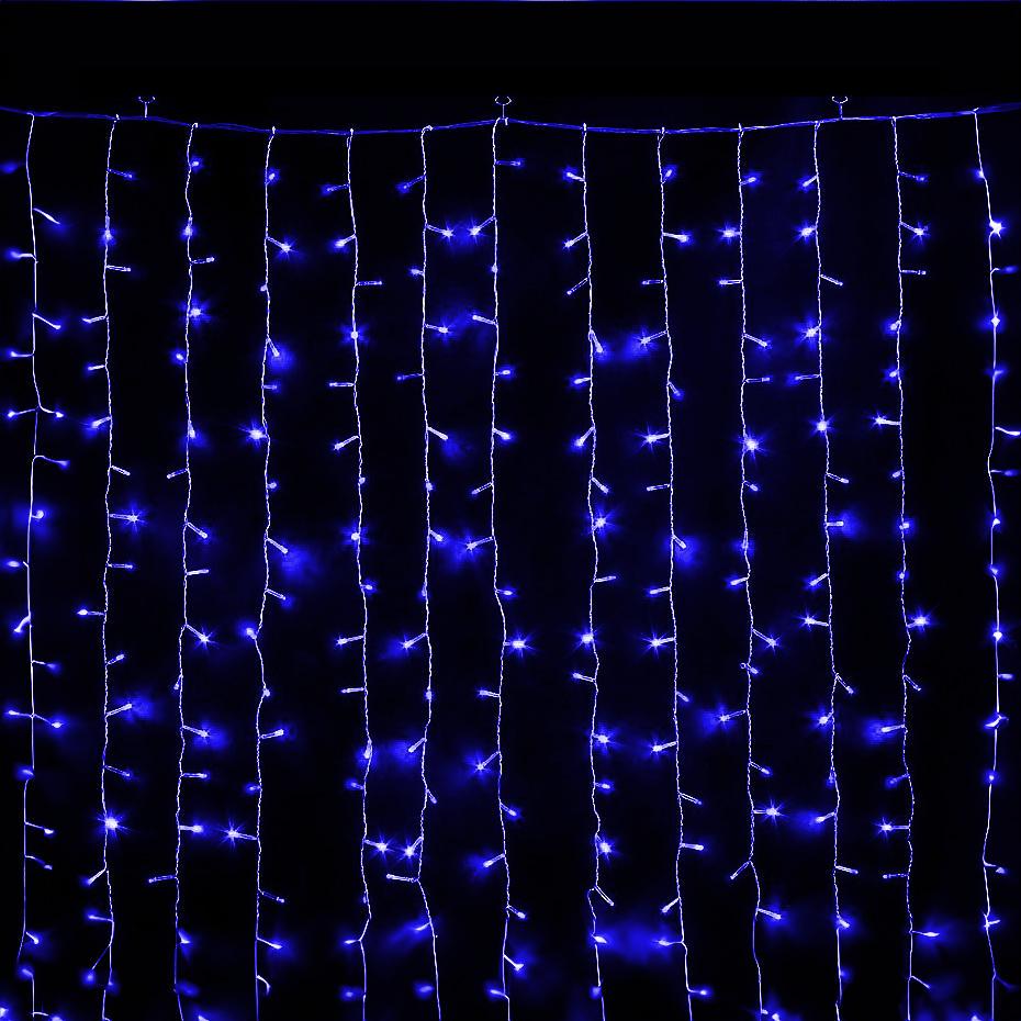 Гирлянда светодиодная водопад Xmas 360 LED B-3 3х2 м Синий (1303834082)