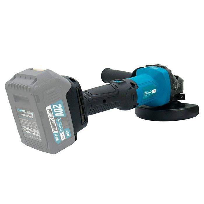 Аккумуляторный набор из 2х инструментов PROFI-TEC 20V POWERLine Combo Set 2/8 шуруповерт PCD2820V/КШМ DGA201BL (007056) - фото 8