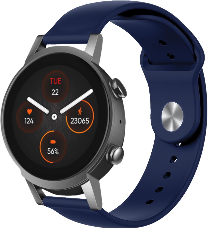 Ремешок Base для Mobvoi TicWatch E3 Dark Blue (26744-5D)