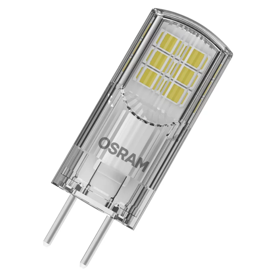 Світлодіодна лампа Osram GY6.35 низковольтная 12В 2,6W 12V 300lm 2700K 320° Теплий білий (4058075432123)