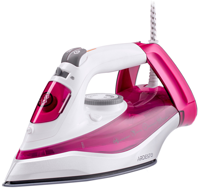 Утюг паровой IRC2230 керамическая подошва 2200 Вт 300 мл Розовый (ML-04395)