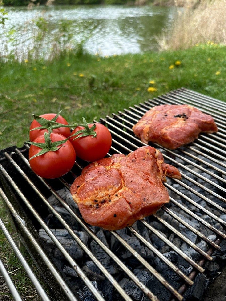 Решітка гриль із нержавіючої сталі на ніжках (2545102592) - фото 3 Решітка гриль із нержавіючої сталі на ніжках (2545102592) - фото 3