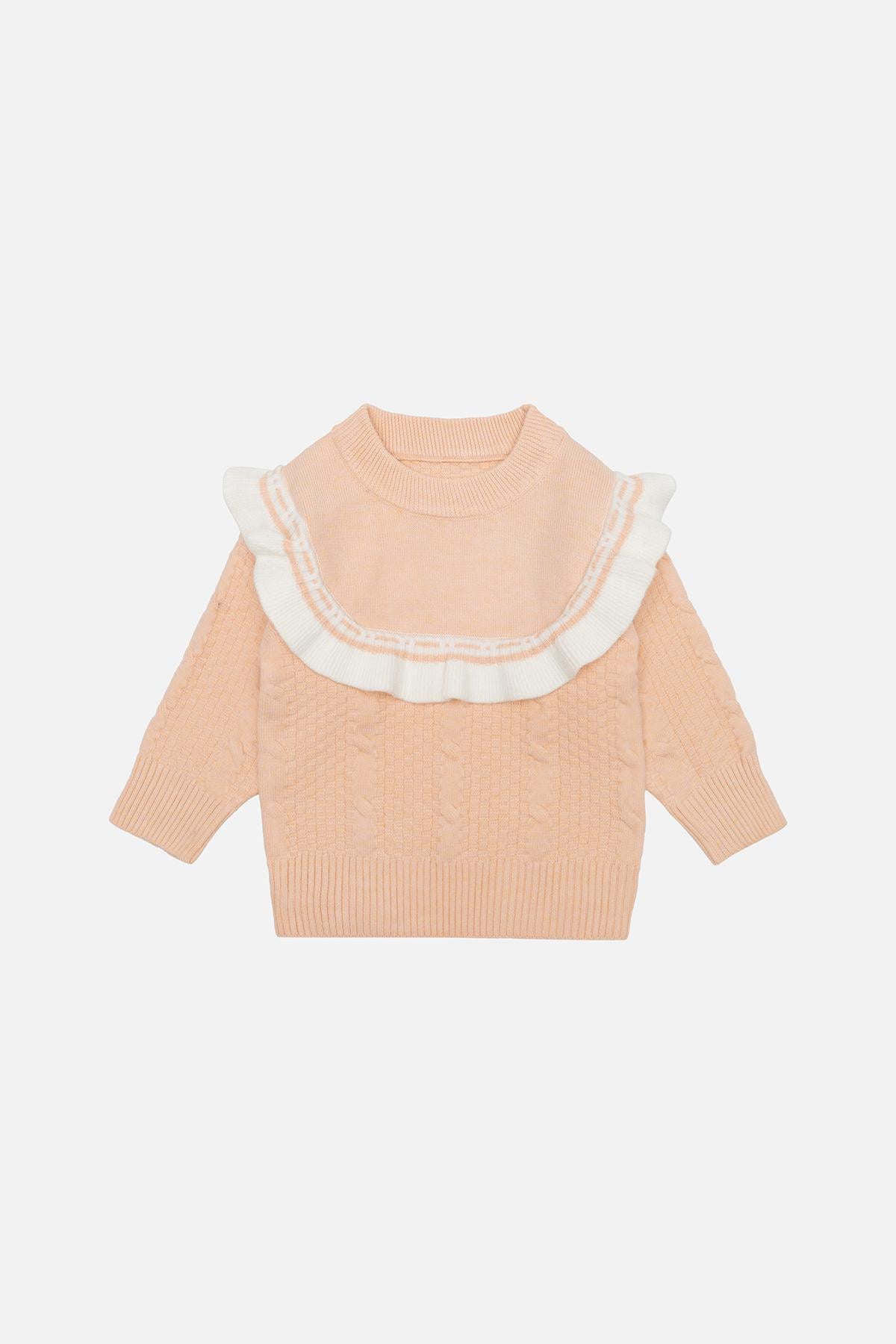 Джемпер для девочки ЦБ-00221351 92 см Персиковый (28576543)
