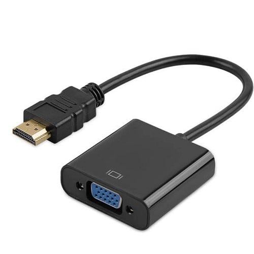 Переходник Kingda B00119 HDMI M VGA F без звука OEM 0,2м Black (561852)