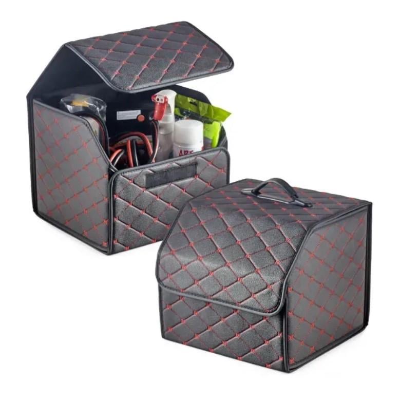 Органайзер автомобільний Primolux ORG-01 в багажник 31x31x28 см Black/Red (2085329759) - фото 2 Органайзер автомобільний Primolux ORG-01 в багажник 31x31x28 см Black/Red (2085329759) - фото 2
