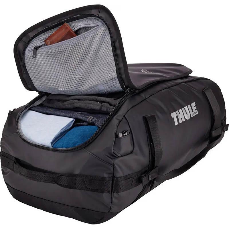 Дорожньо-спортивна сумка Thule Chasm Duffel 70 л Black (TH 3204993) - фото 7