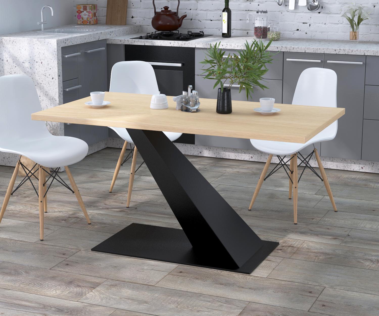 Обідній стіл Loft Design Сван Дуб Борас (12517806)