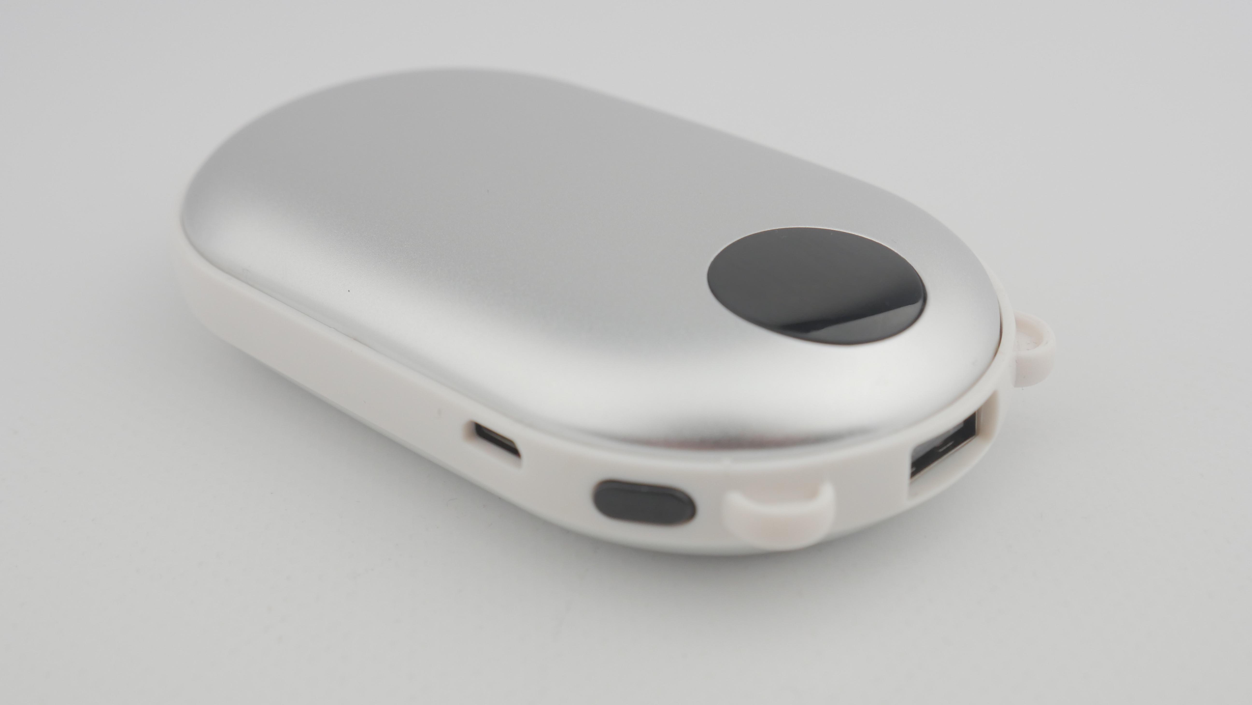 Грелка для рук многоразовая hand warmer с экраном USB