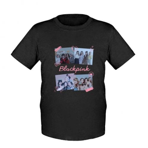 Футболка детская BlackPink 128 см Черный (17134717-2-200014-S)