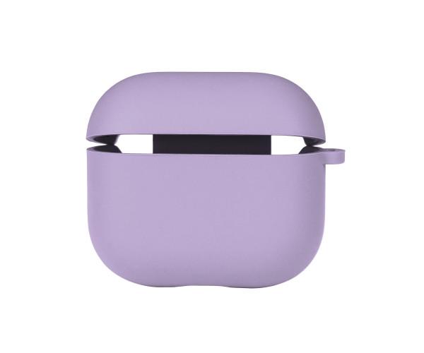 Чохол Silicone Case with microfibra для Airpods 3 Elegant Purple - фото 1