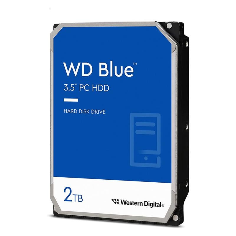 Жорсткий диск WD Blue HDD 3,5" SATA 2TB 5400rpm/64MB (WD20EARZ)