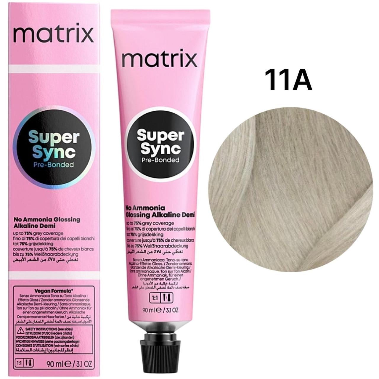 Тонер безаміачний на лужній основі Matrix Super Sync Pre-Bonded 11А 90 мл