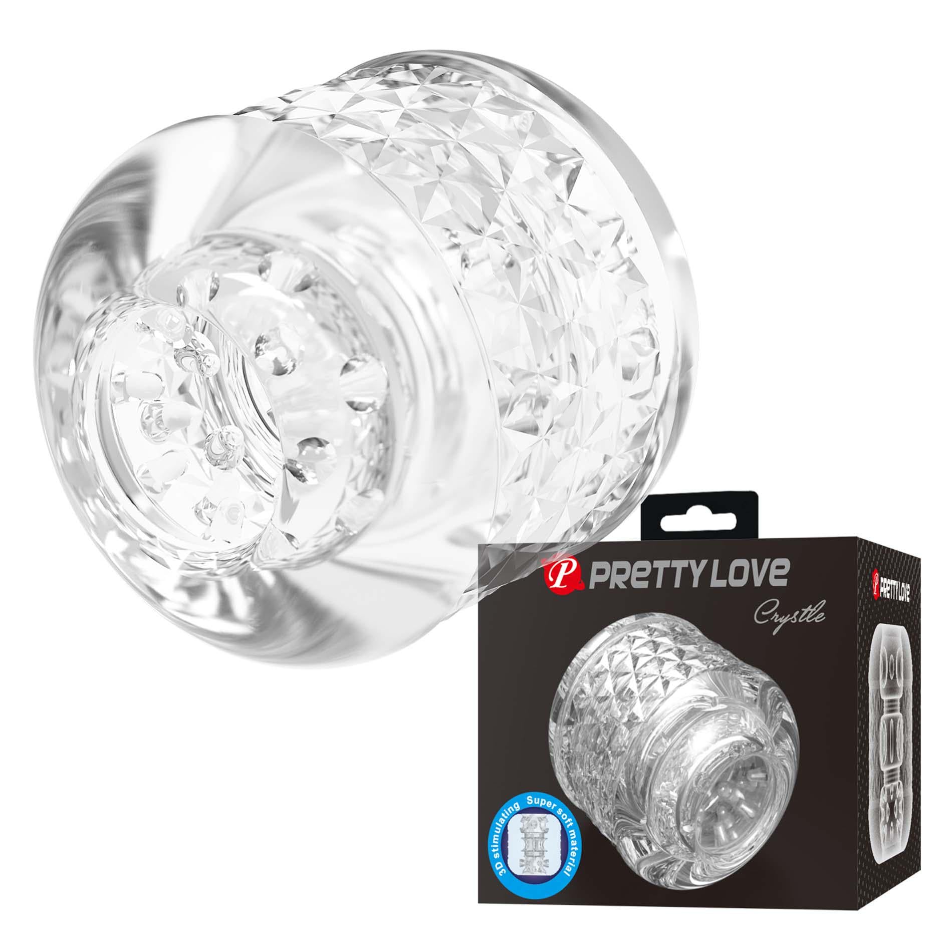 Мастурбатор Pretty Love Masturbator Crystle Transparent Мастурбатор Pretty Love Masturbator Crystle Transparent