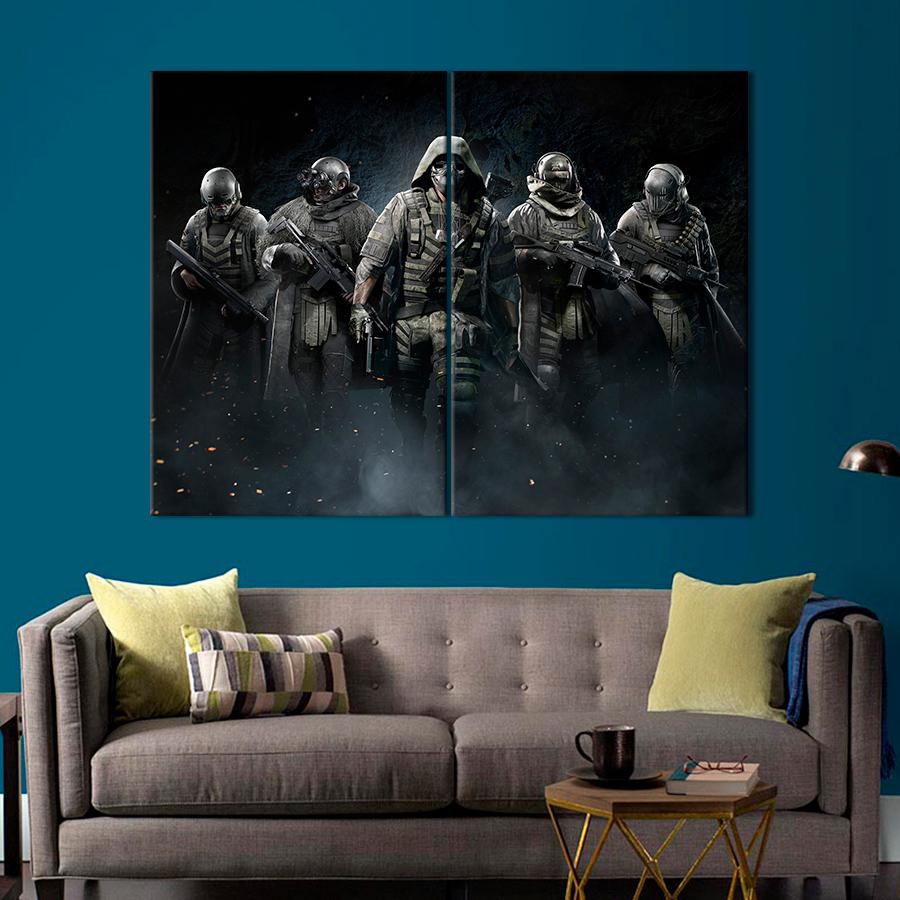 Настенний декор Отряд из игры Tom Clancy’s Ghost Recon 165x122 см (A213-2)